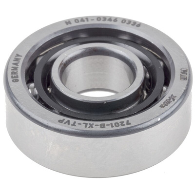 FAG 7201-B-XL-TVP Single Row Angular Contact Ball Bearing- Open Type 12mm I.D, 32mm O.D