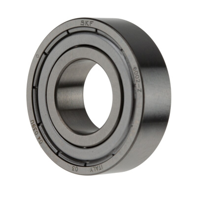SKF 6002-Z Single Row Deep Groove Ball Bearing- One Side Shielded 15mm I.D, 32mm O.D