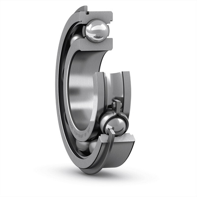 SKF 6017 NR Single Row Deep Groove Ball Bearing- Open Type 85mm I.D, 130mm O.D