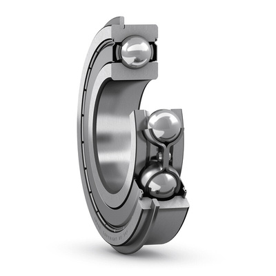 SKF 6205-2ZNR Single Row Deep Groove Ball Bearing- Both Sides Shielded 25mm I.D, 52mm O.D