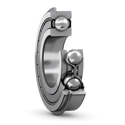 SKF 6203-2ZNR Single Row Deep Groove Ball Bearing- Both Sides Shielded 17mm I.D, 40mm O.D