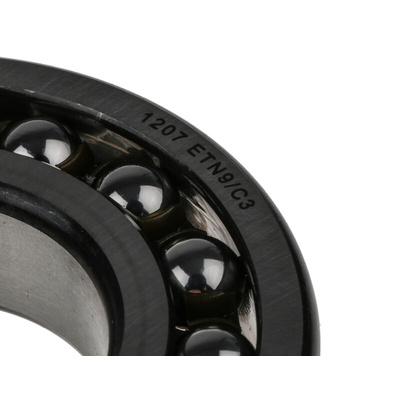 SKF 1207 ETN9/C3 Self Aligning Ball Bearing- Open Type 35mm I.D, 72mm O.D