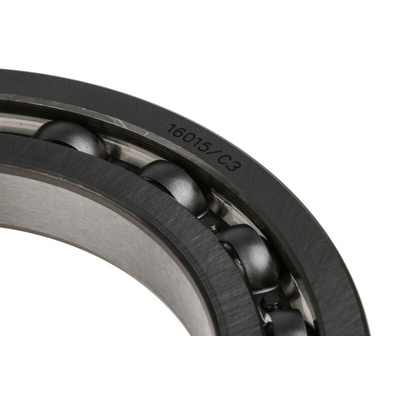 SKF 16015/C3 Single Row Deep Groove Ball Bearing- Open Type 75mm I.D, 115mm O.D
