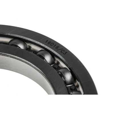 SKF 16016/C3 Single Row Deep Groove Ball Bearing- Open Type 80mm I.D, 125mm O.D