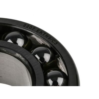 SKF 2207 EKTN9/C3 Self Aligning Ball Bearing- Open Type 35mm I.D, 72mm O.D