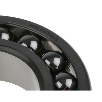 SKF 2212 EKTN9/C3 Self Aligning Ball Bearing- Open Type 60mm I.D, 110mm O.D