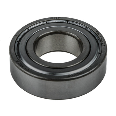 SKF 6004-Z/C3 Single Row Deep Groove Ball Bearing- One Side Shielded 20mm I.D, 42mm O.D