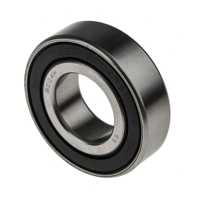SKF W 6004-2RS1/W64 Single Row Deep Groove Ball Bearing- Both Sides Sealed 20mm I.D, 42mm O.D