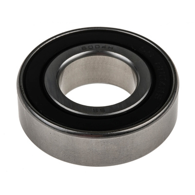 SKF W 6004-2RS1/W64 Single Row Deep Groove Ball Bearing- Both Sides Sealed 20mm I.D, 42mm O.D