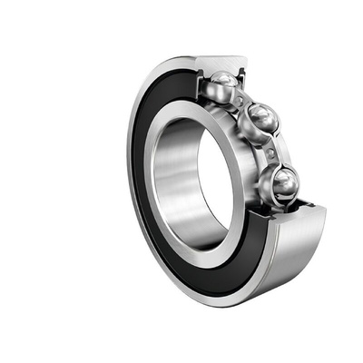 FAG 63004-A-2RSR Single Row Deep Groove Ball Bearing- Both Sides Sealed 20mm I.D, 42mm O.D