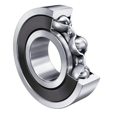 FAG S6200-2RS-FD Single Row Deep Groove Ball Bearing- Both Sides Sealed 10mm I.D, 30mm O.D