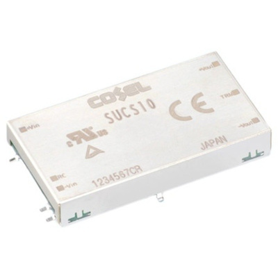 Cosel 12W Isolated DC-DC Converter Surface Mount, Voltage in 9 → 18 V dc, Voltage out 12V dc