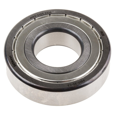 FAG 6307-2Z-C3 Single Row Deep Groove Ball Bearing- Both Sides Shielded 35mm I.D, 80mm O.D