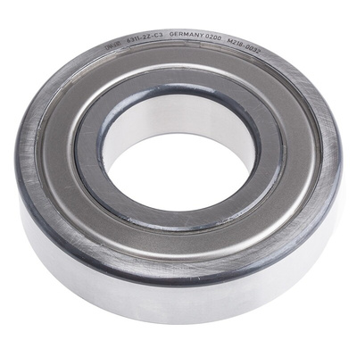 FAG 6311-C-2Z-C3 Single Row Deep Groove Ball Bearing- Both Sides Shielded 55mm I.D, 120mm O.D