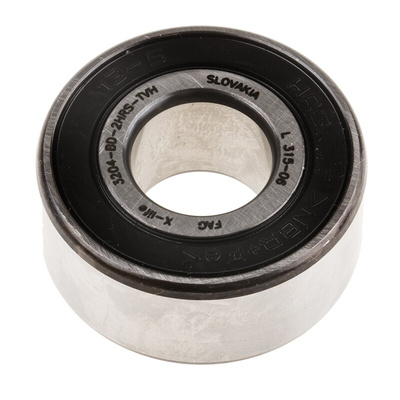 FAG 3204-BD-XL-2HRS-TVH Double Row Angular Contact Ball Bearing- Both Sides Sealed 20mm I.D, 47mm O.D