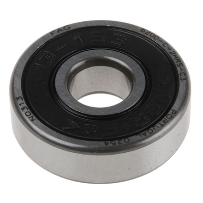 FAG 6200-C-2HRS-C3 Single Row Deep Groove Ball Bearing- Both Sides Sealed 10mm I.D, 30mm O.D