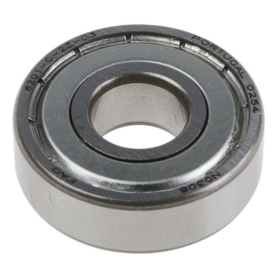 FAG 6201-C-2Z-C3 Single Row Deep Groove Ball Bearing- Both Sides Shielded 12mm I.D, 32mm O.D