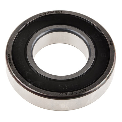 FAG 6208-C-2HRS-C3 Single Row Deep Groove Ball Bearing- Both Sides Sealed 40mm I.D, 80mm O.D