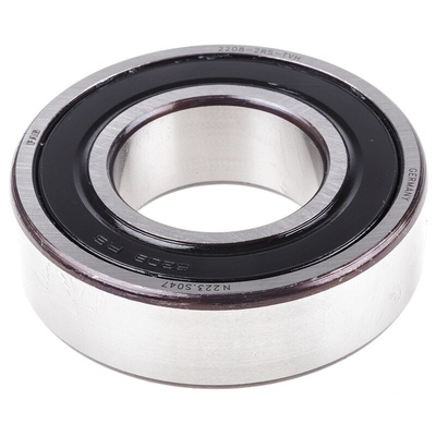 FAG 2208-2RS-TVH Self Aligning Ball Bearing- Both Sides Sealed 40mm I.D, 80mm O.D