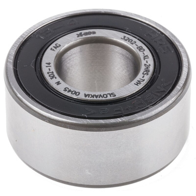 FAG 3202-BD-XL-2HRS-TVH Double Row Angular Contact Ball Bearing- Both Sides Sealed 15mm I.D, 35mm O.D