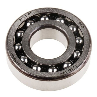 FAG 1204-TVH-C3 Self Aligning Ball Bearing- Open Type 20mm I.D, 47mm O.D
