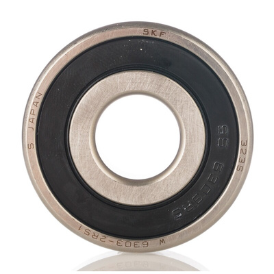 SKF 6004-2RSL Single Row Deep Groove Ball Bearing- Both Sides Sealed 20mm I.D, 42mm O.D