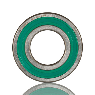 SKF 6206-2RZ Single Row Deep Groove Ball Bearing- Non Contact Seals On Both Sides 30mm I.D, 62mm O.D