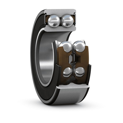 SKF 3206 A-2ZTN9/C3MT33 Double Row Angular Contact Ball Bearing- Both Sides Shielded 30mm I.D, 62mm O.D