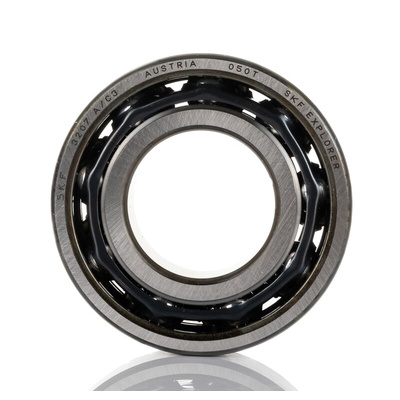 SKF 3207 A/C3 Double Row Angular Contact Ball Bearing- Open Type 35mm I.D, 72mm O.D