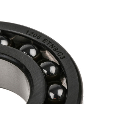 SKF 1206 ETN9/C3 Self Aligning Ball Bearing- Open Type 30mm I.D, 62mm O.D