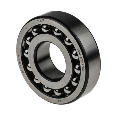 SKF 1306 ETN9/C3 Self Aligning Ball Bearing- Open Type 30mm I.D, 72mm O.D
