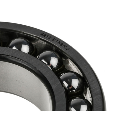SKF 2212 ETN9/C3 Self Aligning Ball Bearing- Open Type 60mm I.D, 110mm O.D