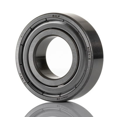 SKF 6004-Z Single Row Deep Groove Ball Bearing- One Side Shielded 20mm I.D, 42mm O.D