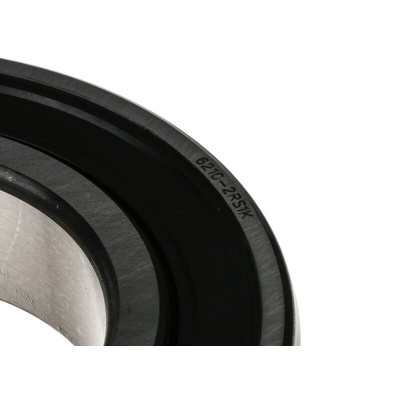 SKF 6210-2RS1K Single Row Deep Groove Ball Bearing- Both Sides Sealed 50mm I.D, 90mm O.D