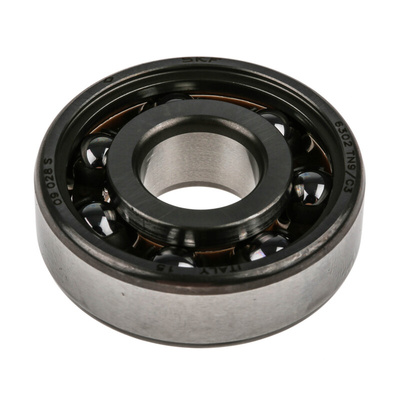 SKF 6302 TN9/C3 Single Row Deep Groove Ball Bearing- Open Type 15mm I.D, 42mm O.D