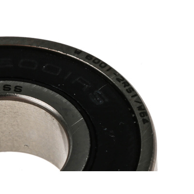 SKF W 6001-2RS1/W64 Single Row Deep Groove Ball Bearing- Both Sides Sealed 12mm I.D, 28mm O.D
