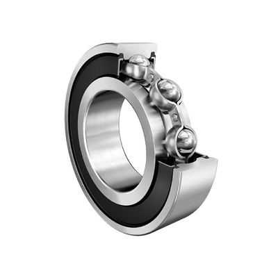 FAG 6017-2RSR Single Row Deep Groove Ball Bearing- Both Sides Sealed 85mm I.D, 130mm O.D