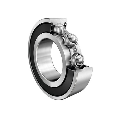 FAG 6214-2RSR Single Row Deep Groove Ball Bearing- Both Sides Sealed 70mm I.D, 125mm O.D