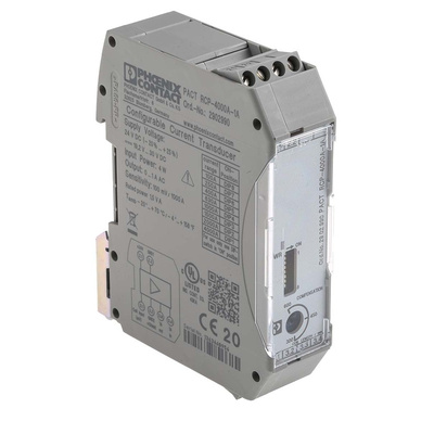 Phoenix Contact PACT RCP Series Rogowski Coil Current Transformer, 1 A Output, 8.3mm Bore