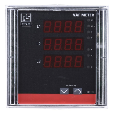 RS PRO 3 Phase Energy Meter