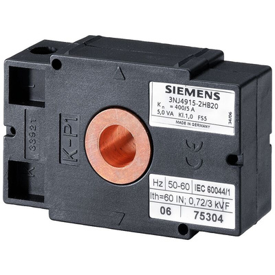 Siemens SENTRON Series Current Transformer, 400A Input, 400:5