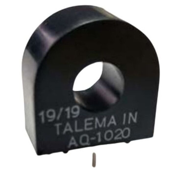 Nuvotem Talema AQ Series Toroidal Ring Current Transformer, 20A Input, 1000:1A, 9.5mm Bore, 300 V