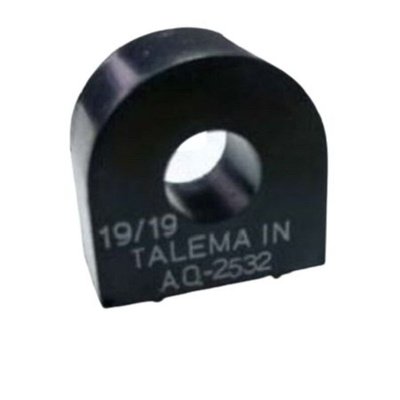 Nuvotem Talema AQ Series Through Hole Mounted Current Transformer, 32A Input, 2500:1A, 9.5mm Bore, 600 V