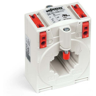 Wago 855 Series Current Transformer Current Transformer, 60A Input, 60:1, 1 A Output