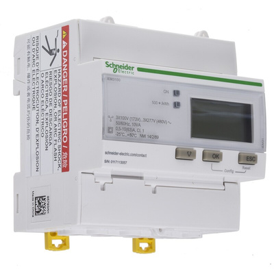Schneider Electric 3 Phase LCD Energy Meter, Type