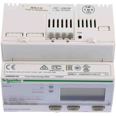 Schneider Electric 1, 3 Phase LCD Energy Meter
