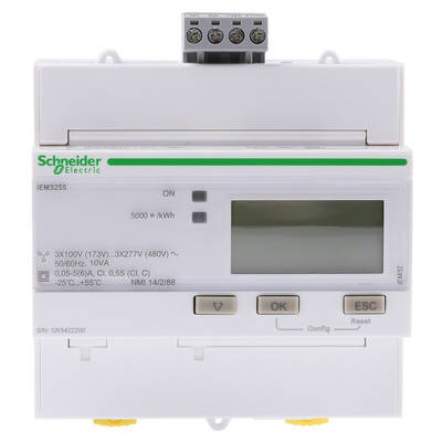 Schneider Electric 1, 3 Phase LCD Energy Meter, Type