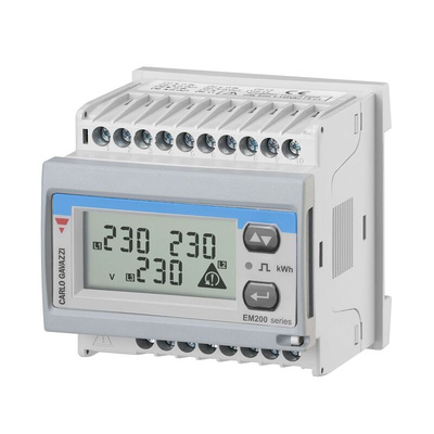 Carlo Gavazzi 3 Phase LCD Energy Meter