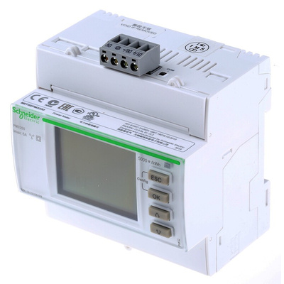 Schneider Electric 1, 3 Phase LCD Energy Meter, Type