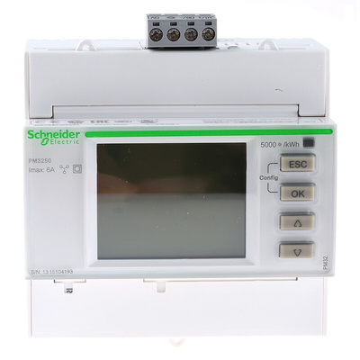 Schneider Electric 1, 3 Phase LCD Energy Meter, Type